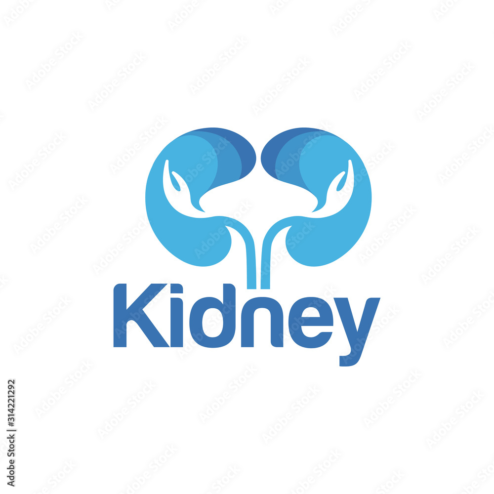 Kidney Logo Template Urology Logo Stock Vector Kidney Logo Template Urology Logo Stock Vector