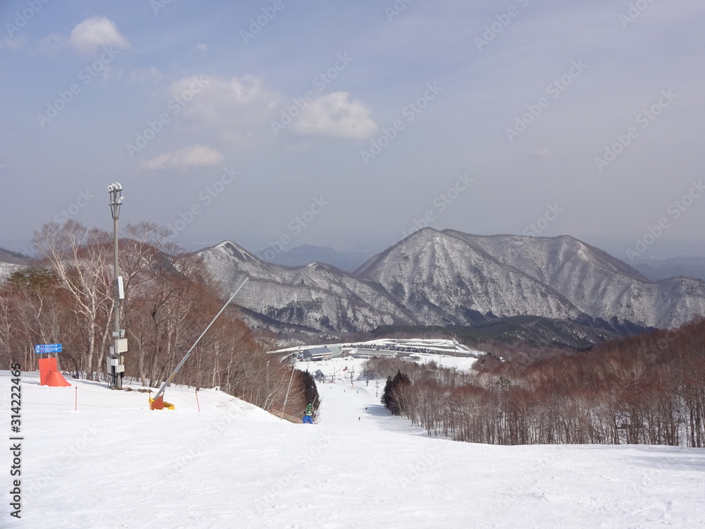Ski resort in Miyagi Prefecture, Japan