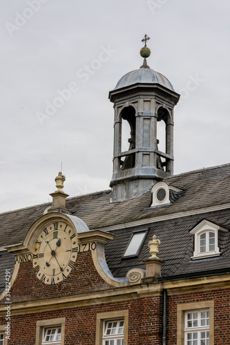 Old astronimical clock, germany, old castle in germany, North Rhine-Westphalia photo