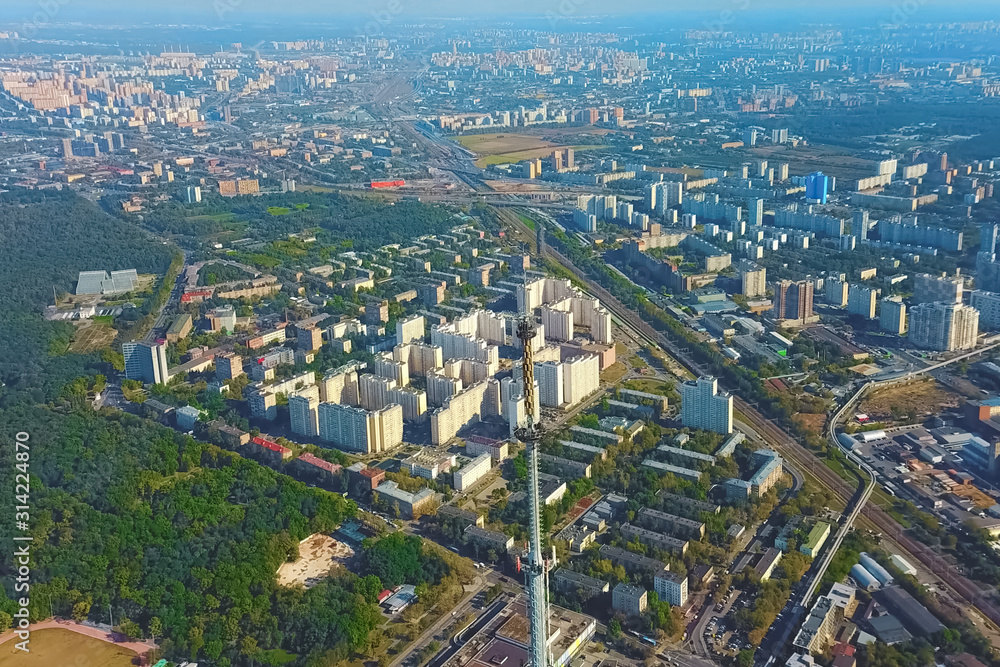 Fototapeta premium Ostankino television tower.
