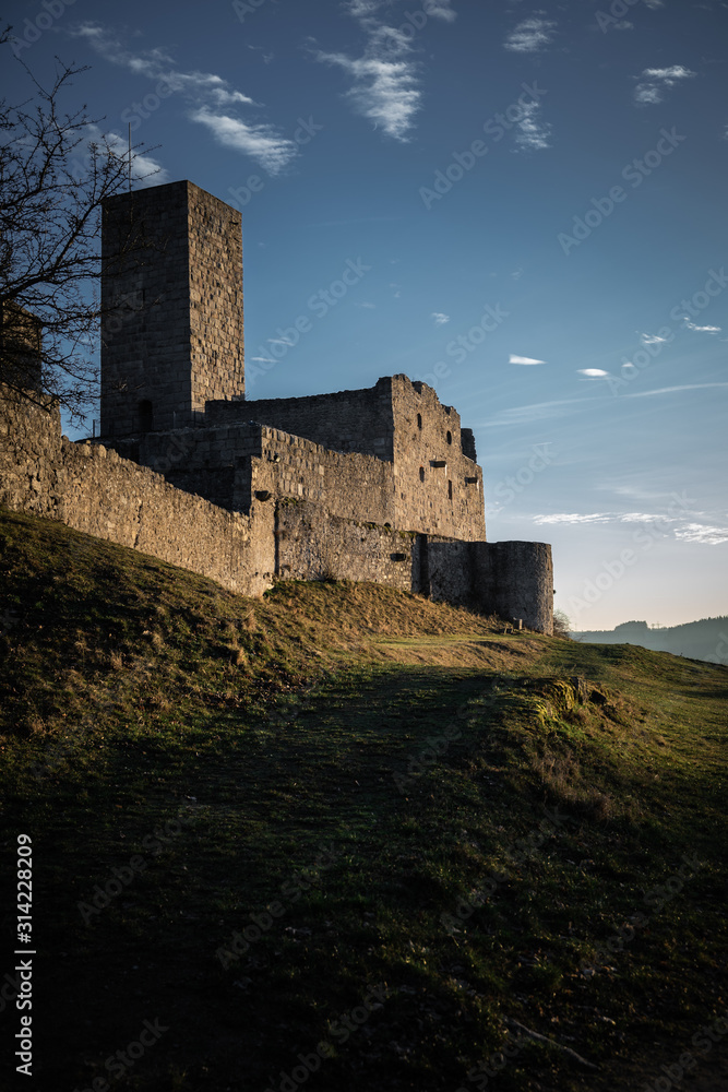 Castle in Germany, Leuchtenberg Castle in Germany, Leuchtenberg