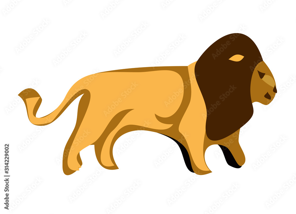  illustration of symbol lion