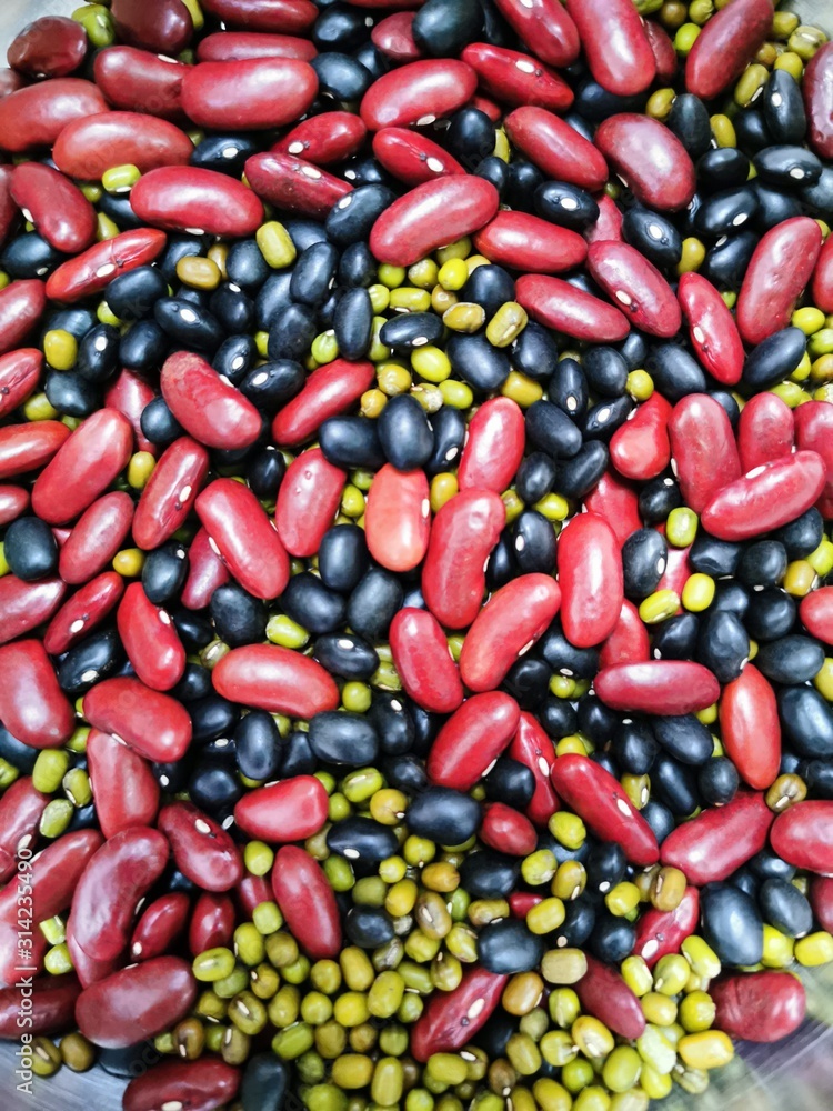 Various of legumes and mix beans, grains, seeds. Organic product. Various of legumes and mix beans, grains, seeds. Organic product.