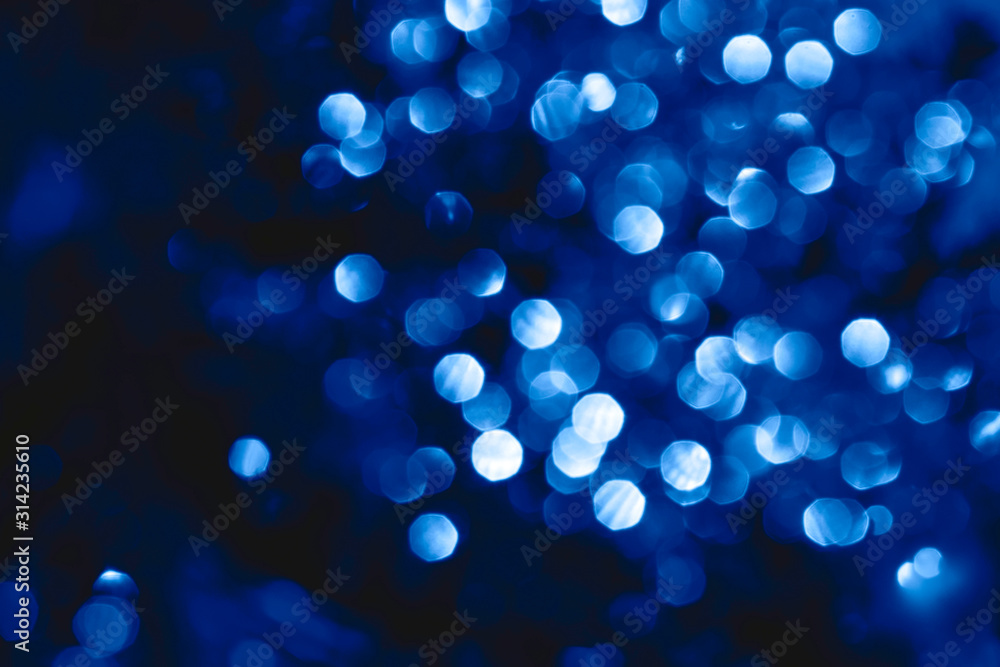 Blue abstract bokeh. Blue abstract bokeh.