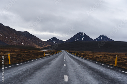 Road views in North Iceland