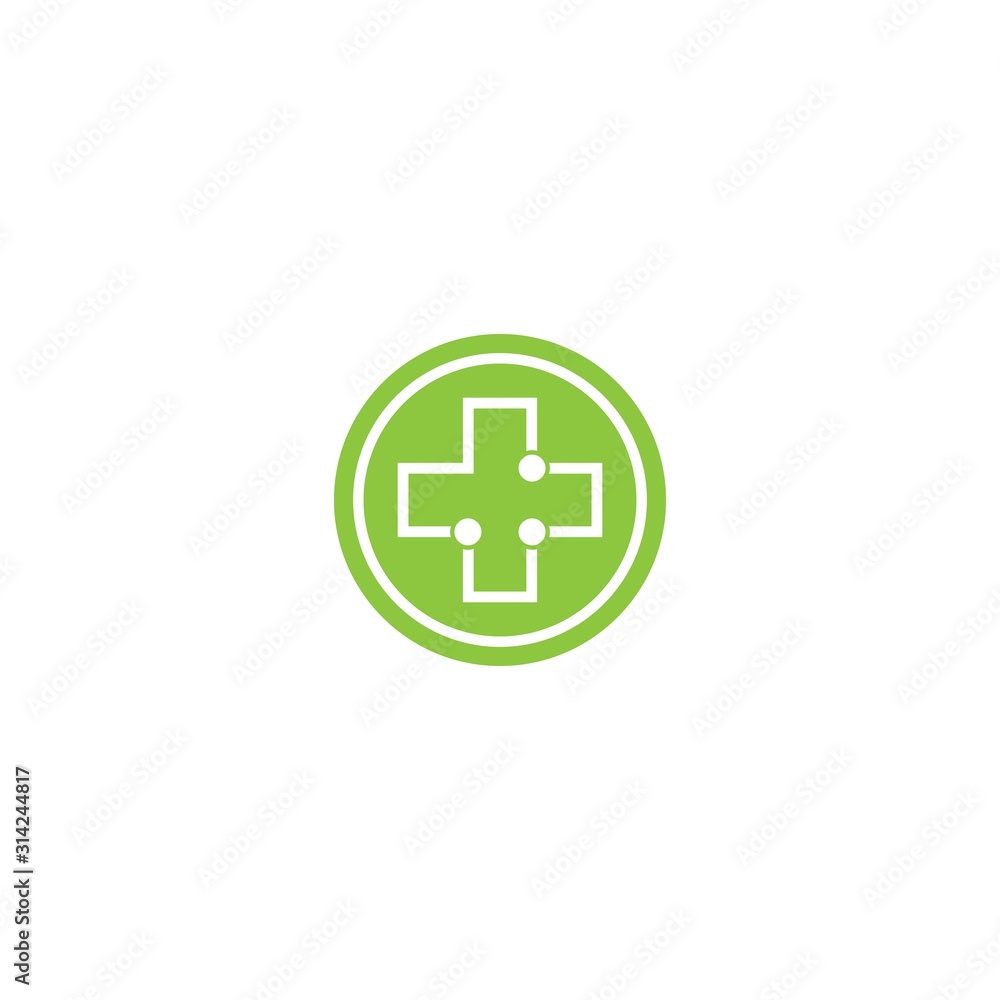 Medical cross logo template vector icon design Medical cross logo template vector icon design