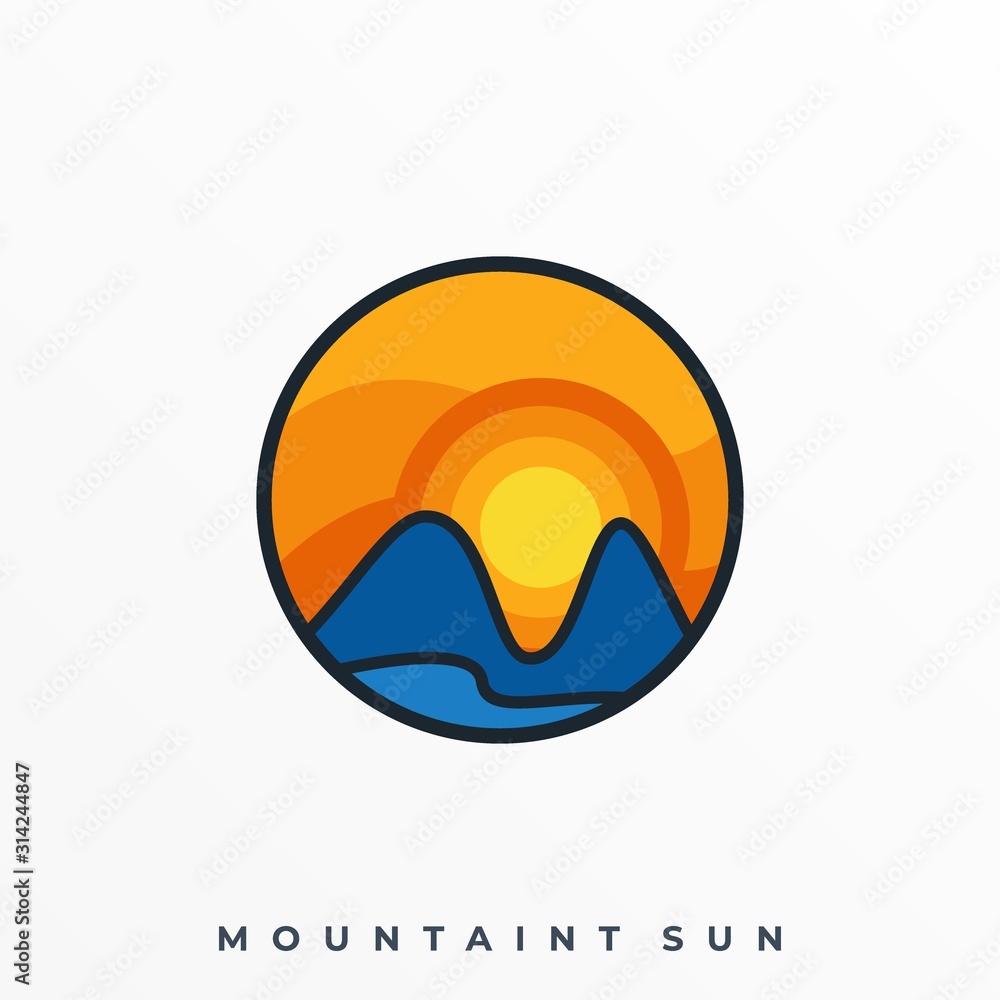 Landscape Illustration Vector Template Landscape Illustration Vector Template
