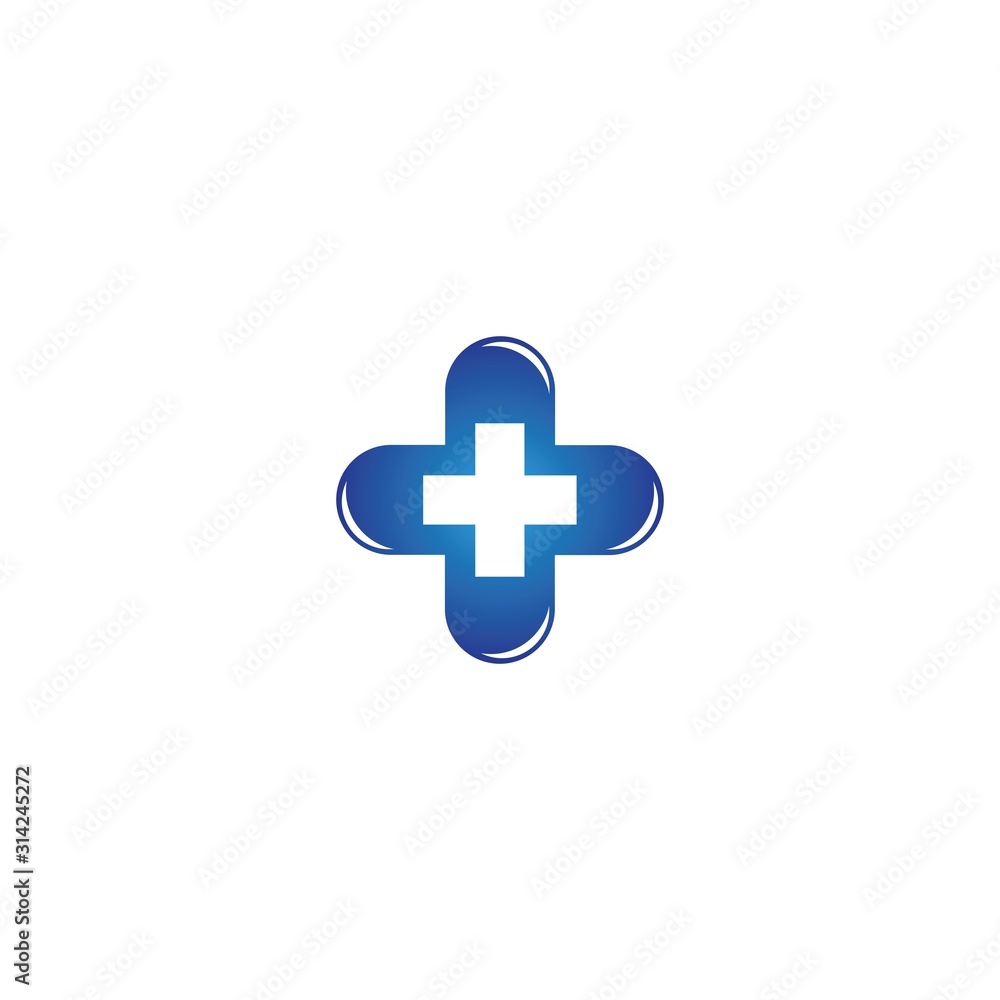 Medical cross logo template vector icon design Medical cross logo template vector icon design
