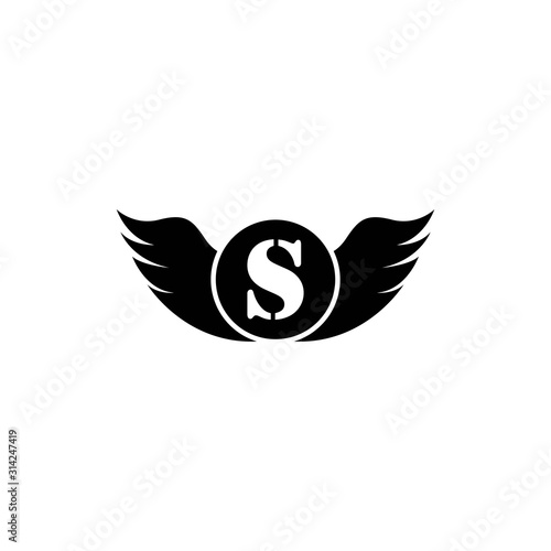 S Letter logo business template vector icon