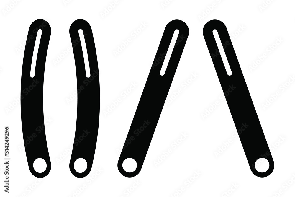 signs brackets and slash, stylized for use in graphic design signs brackets and slash, stylized for use in graphic design