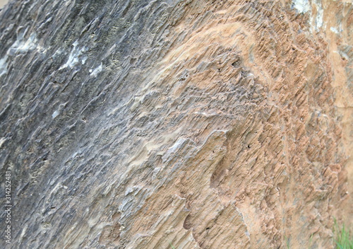 Old stone wall texture wall.Grunge background for landscape. 