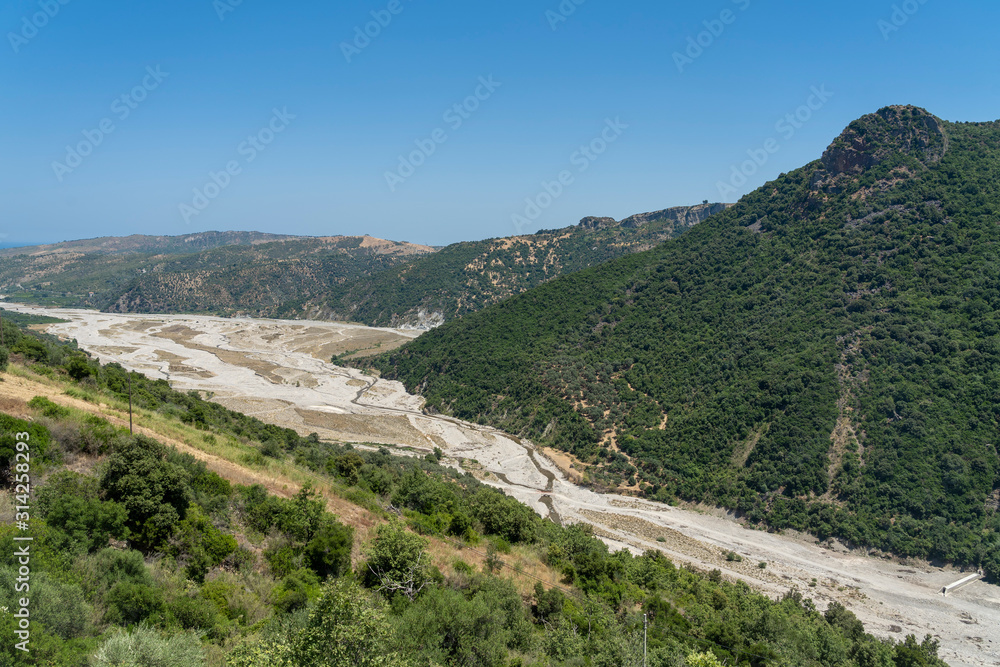 Valley near Cropalati, Calabria, Italy