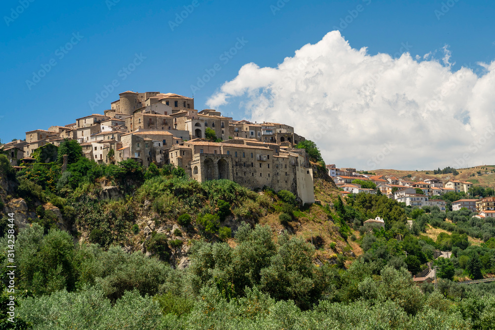 Oriolo, in the valley of Ferro river, Calabria, Italy