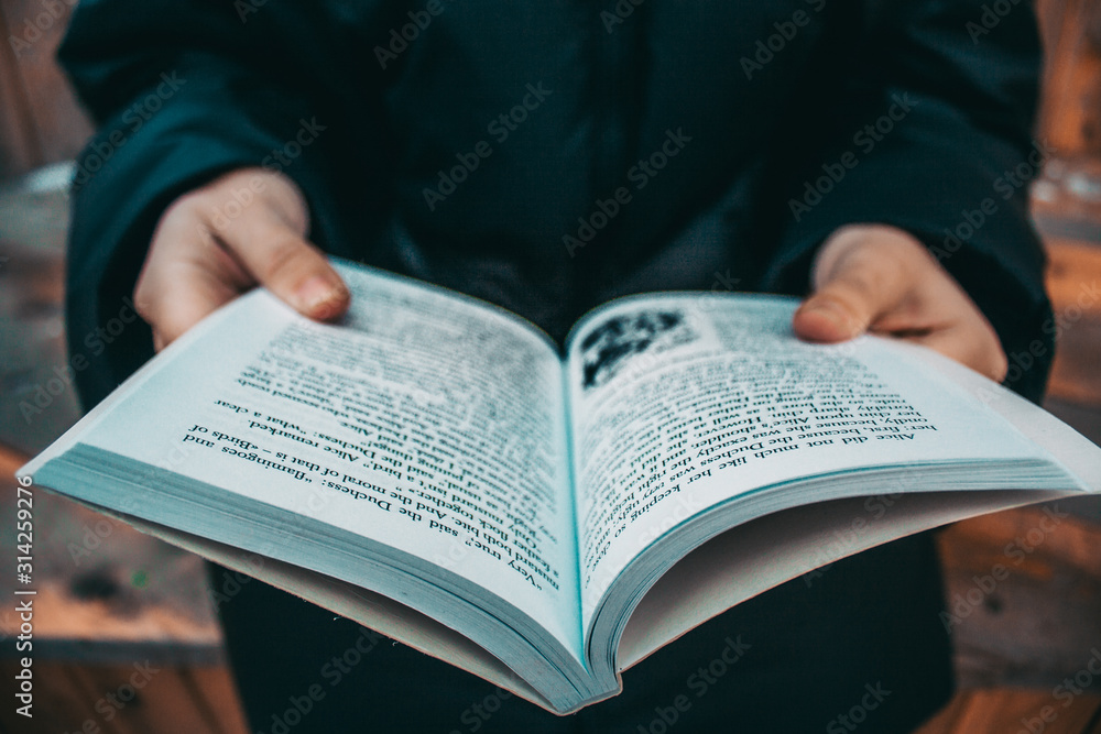 Fototapeta premium book