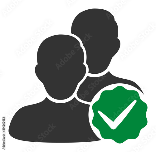 Boys only vector icon. Flat Boys only symbol is isolated on a white background.
