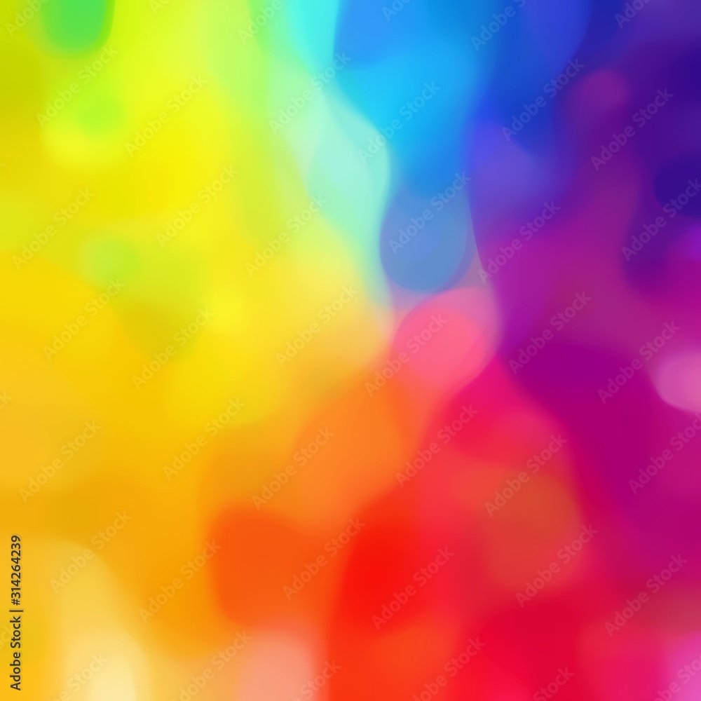 blurred bokeh square format background texture with medium violet red, corn flower blue and tangerine yellow colors space for text or image blurred bokeh square format background texture with medium violet red, corn flower blue and tangerine yellow colors space for text or image