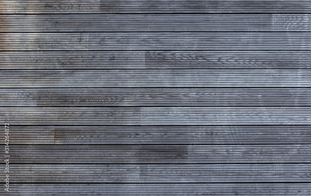 Obraz premium Milled weathered gray boards full frame background 