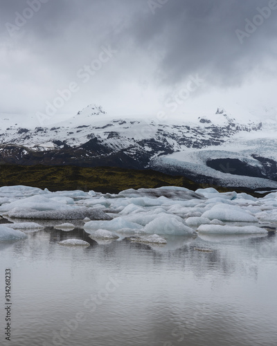 Icebergs on Glacier Lagoon in Jokulsarlon Iceland © Danny Wanders