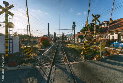 Japanese Station rail