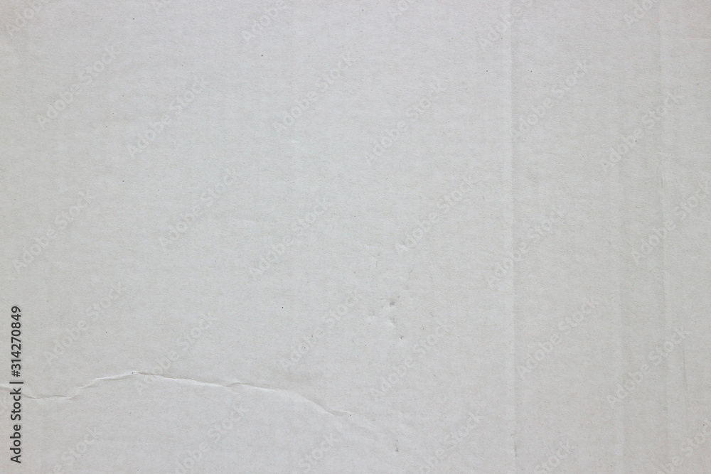 Fototapeta premium White paper surface or cardboard, texture from the paper box 