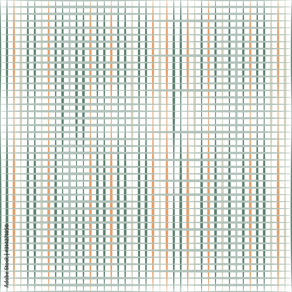 Stylized lines seamless vector pattern. Neutral beige and blue colors texture.