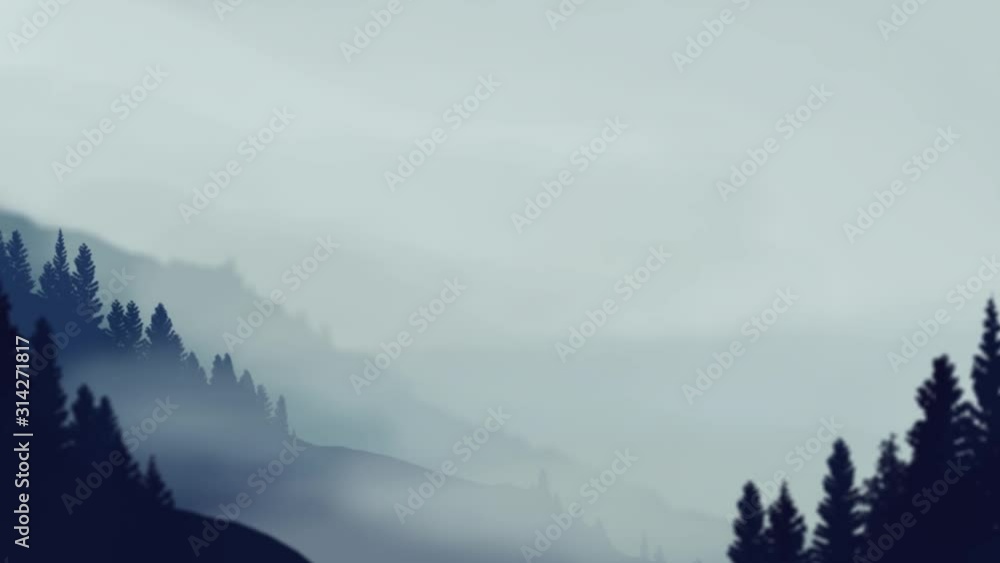 flying through foggy mountains,landscape animation parallax,moody,calm, 4k flying through foggy mountains,landscape animation parallax,moody,calm, 4k