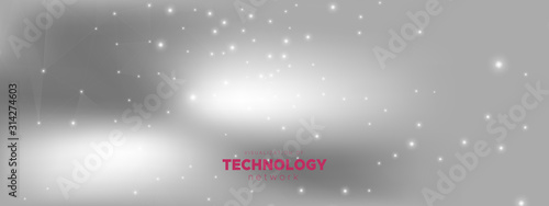 Gray Wormhole Pattern. Tech...