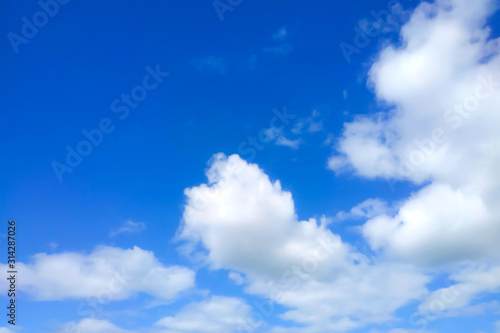 青空と白い雲