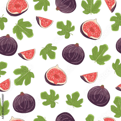 Fig fruit pattern4