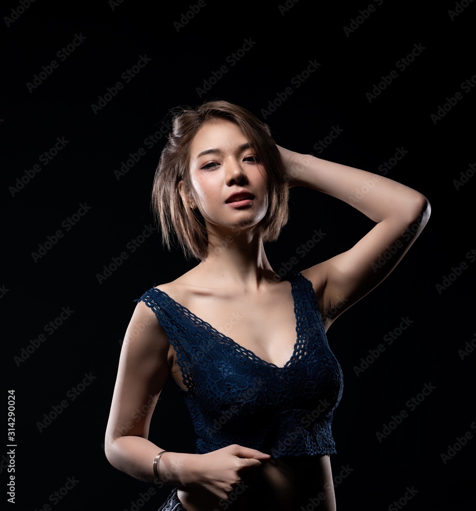 Sexy asian girl model, woman body contour, beautiful sexy asian Sexy asian girl model, woman body contour, beautiful sexy asian
