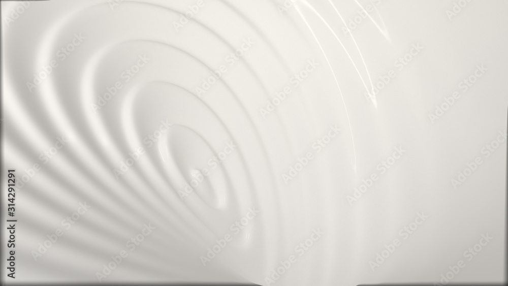 a wavy milky substance in extremely shallow depth a wavy milky substance in extremely shallow depth