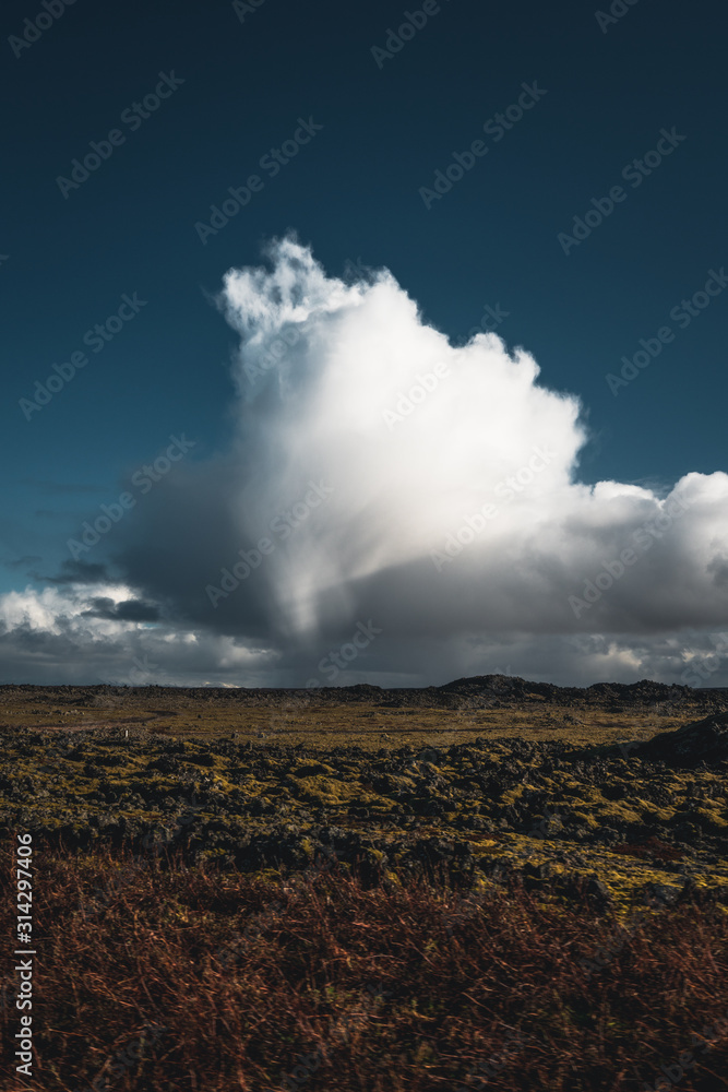 Unique Cloud Formation in Iceland 