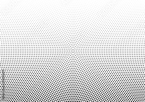 Abstract halftone dotted background. Monochrome pattern with dot and circles.  Vector modern futuristic texture for posters  sites  business cards  cover postcards  interior design  labels  stickers.