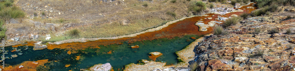 The hot springs of Polichnitos - Polichnitos, Lesvos (Greece) The hot springs of Polichnitos - Polichnitos, Lesvos (Greece)