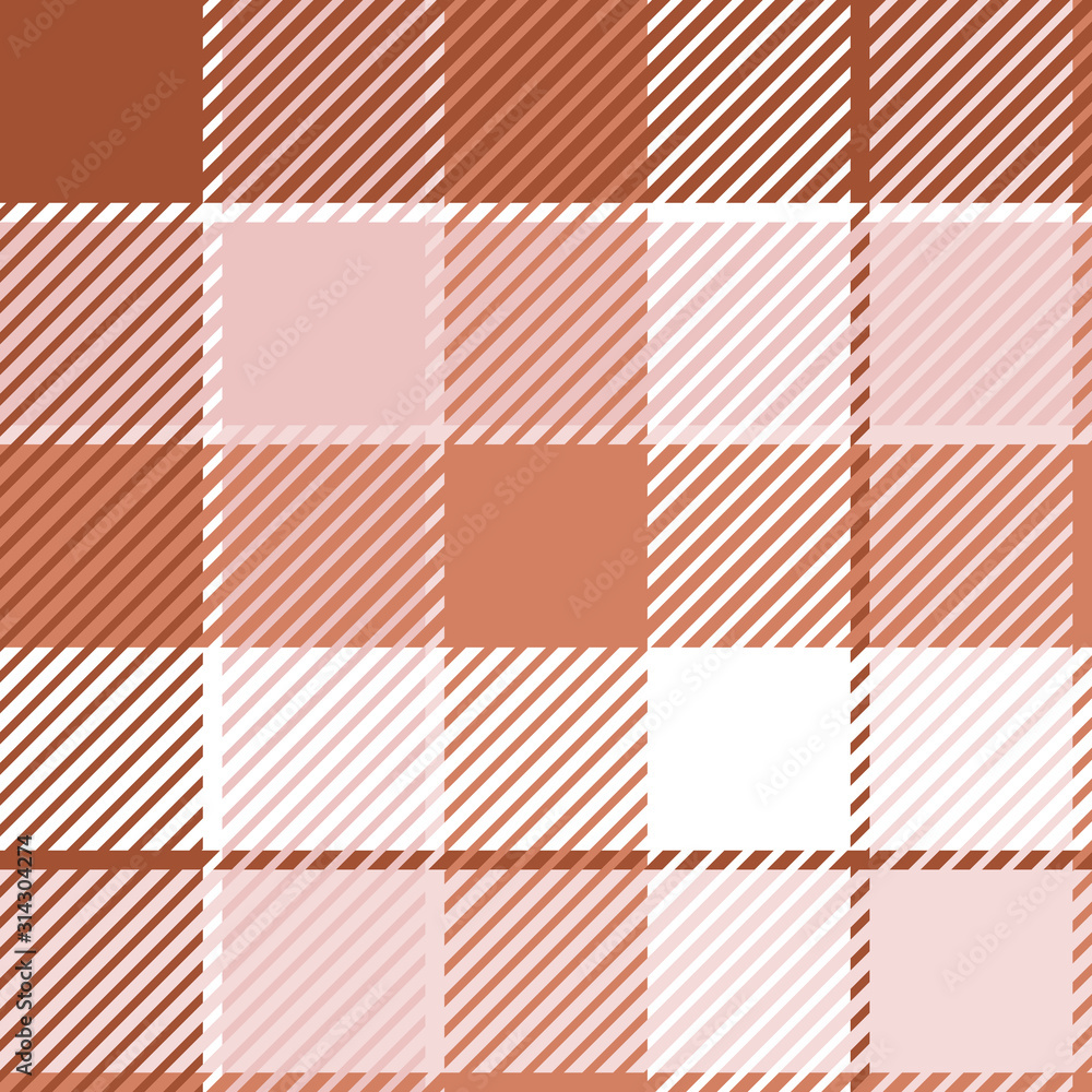 Plaid or tartan vector is background or texture in many color Plaid or tartan vector is background or texture in many color