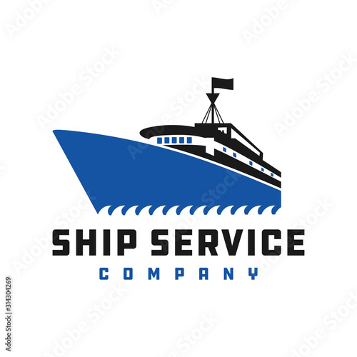ship logo design