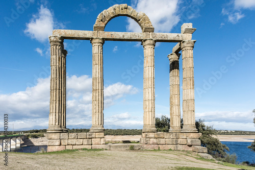 Roman ruins of Augustobriga, Caceres (Extremadura - Spain) photo