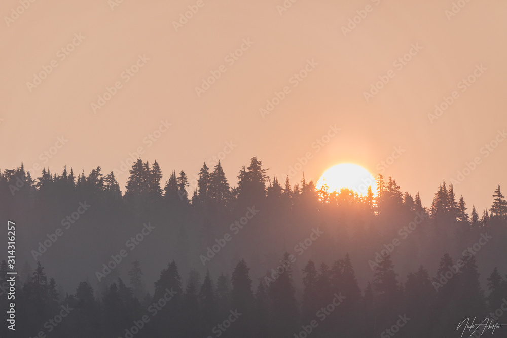 Fototapeta premium Sunset