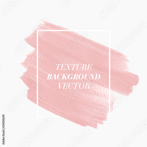 Logo brush painted watercolor background vector. Perfect design for headline and sale banner. 