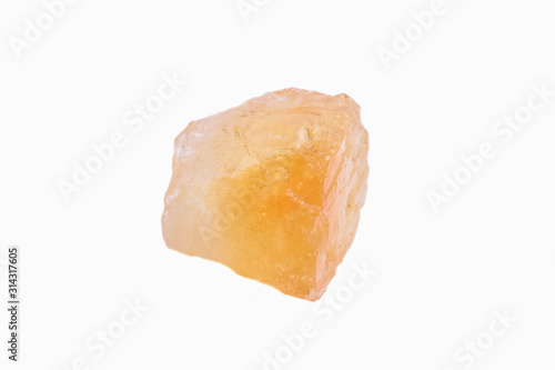 Citrine mineral stone