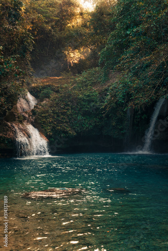 Kawasan Falls  Moalboal. Filipinas