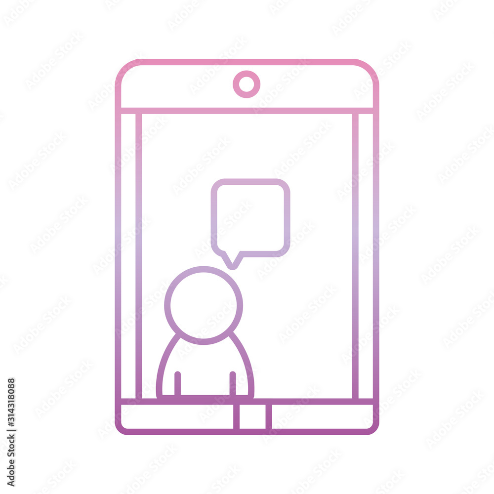smartphone video chat , phone gradient icon smartphone video chat , phone gradient icon
