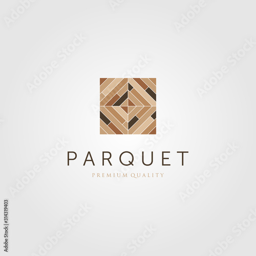 floor parquet wood minimalist flooring vinyl hardwood logo design