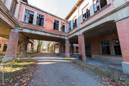 industrial archeology abandoned factories in abandonment modena italy photo