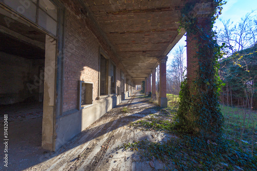 industrial archeology abandoned factories in abandonment modena italy photo