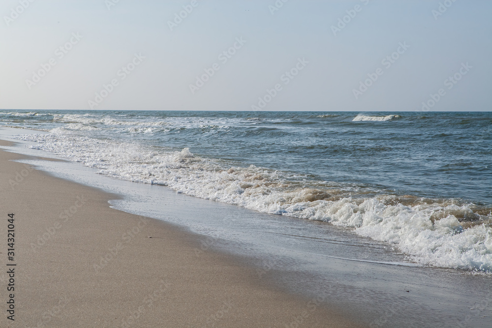 Wellengang der Nordsee vor Sylt