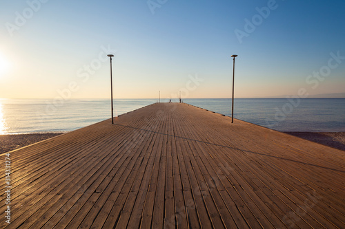 Sea Pier in the early morning