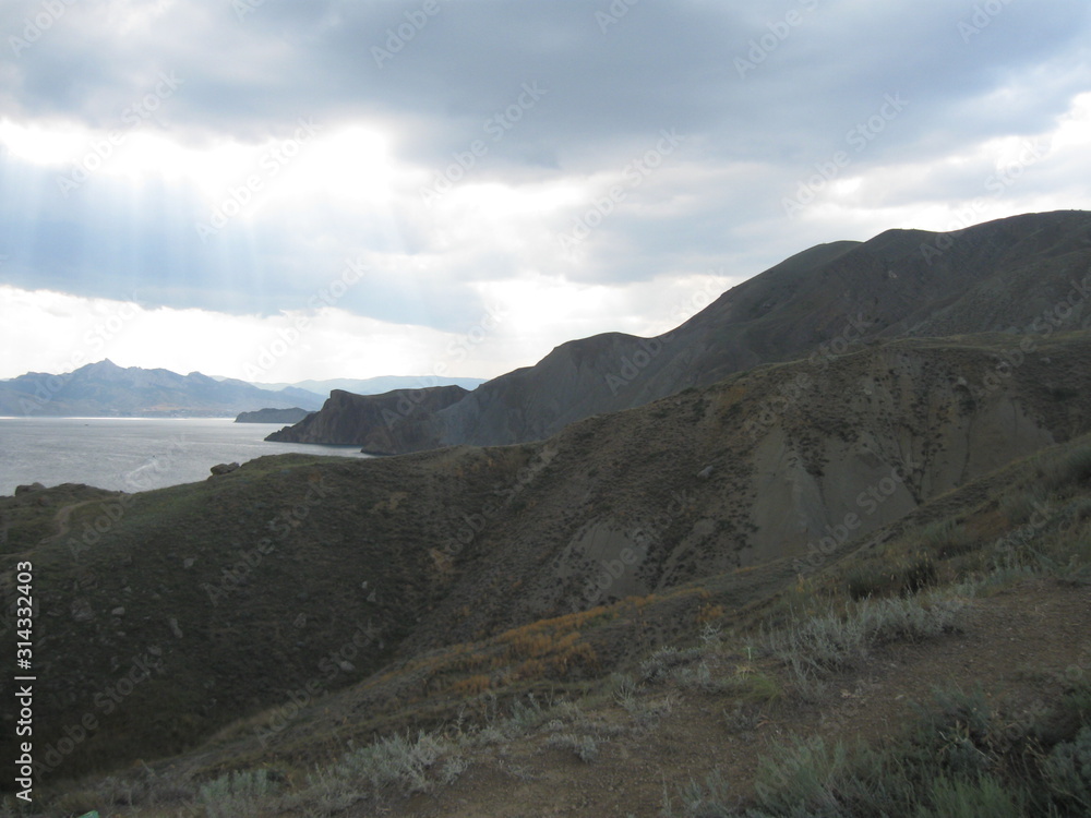 view of mountains