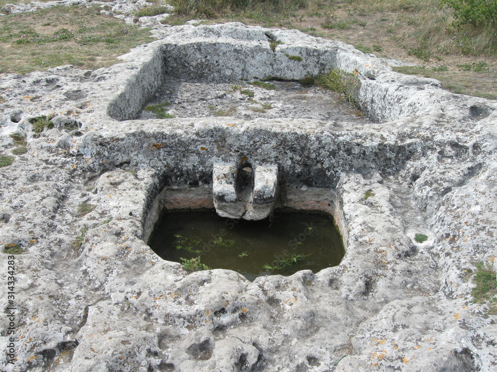 fountain in the park