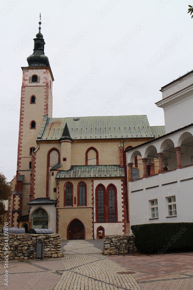 Obraz premium Banska Bystrica castle in central Slovakia